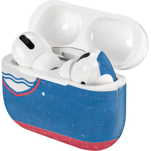 Slovenia Flag Distressed AirPods Skins